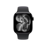 Apple Watch Series 11 (GPS) 42mm Aluminio Negro Azabache + Correa Deportiva Negra - Talla S/M Apple Watch Series 11 (GPS) 42mm Aluminio Negro Azabache + Correa Deportiva Negra - Talla S/M