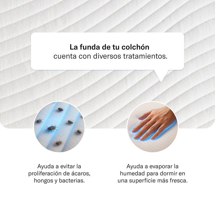Luuna, Colchón One Memory Foam, King Luuna, Colchón One Memory Foam, King