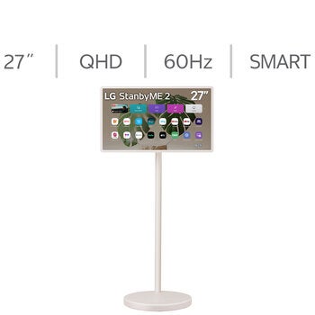 LG Pantalla 27" QHD StanbyMe2 Smart TV LG Pantalla 27" QHD StanbyMe2 Smart TV