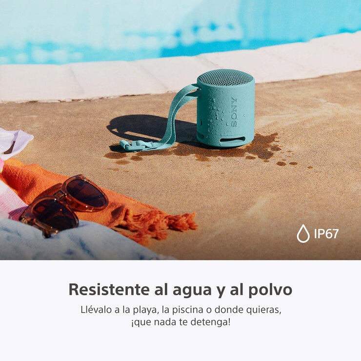 Sony SRS-XB100 Bocina Inalámbrica Portátil Azul Sony SRS-XB100 Bocina Inalámbrica Portátil Azul