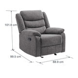 Northridge Home, Sillón Reclinable de Tela