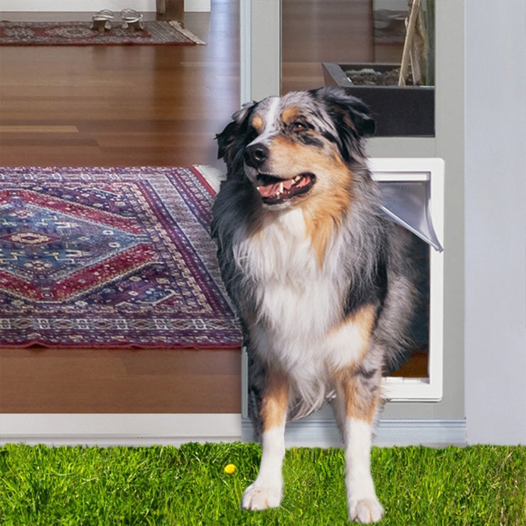 Ideal Pet Products Puerta Modular De Aluminio Para Mascota Ideal Pet Products Puerta Modular De Aluminio Para Mascota