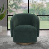 Henredon, Silla Giratoria de Bouclé Henredon, Silla Giratoria de Bouclé