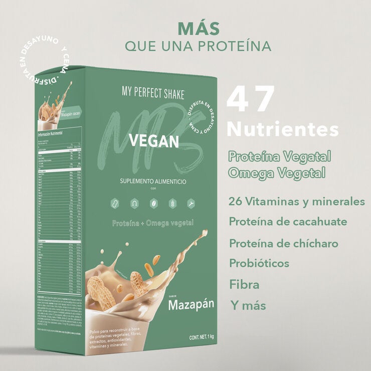 My Perfect Shake Bebida en Polvo Vegana 2kg My Perfect Shake Bebida en Polvo Vegana 2kg