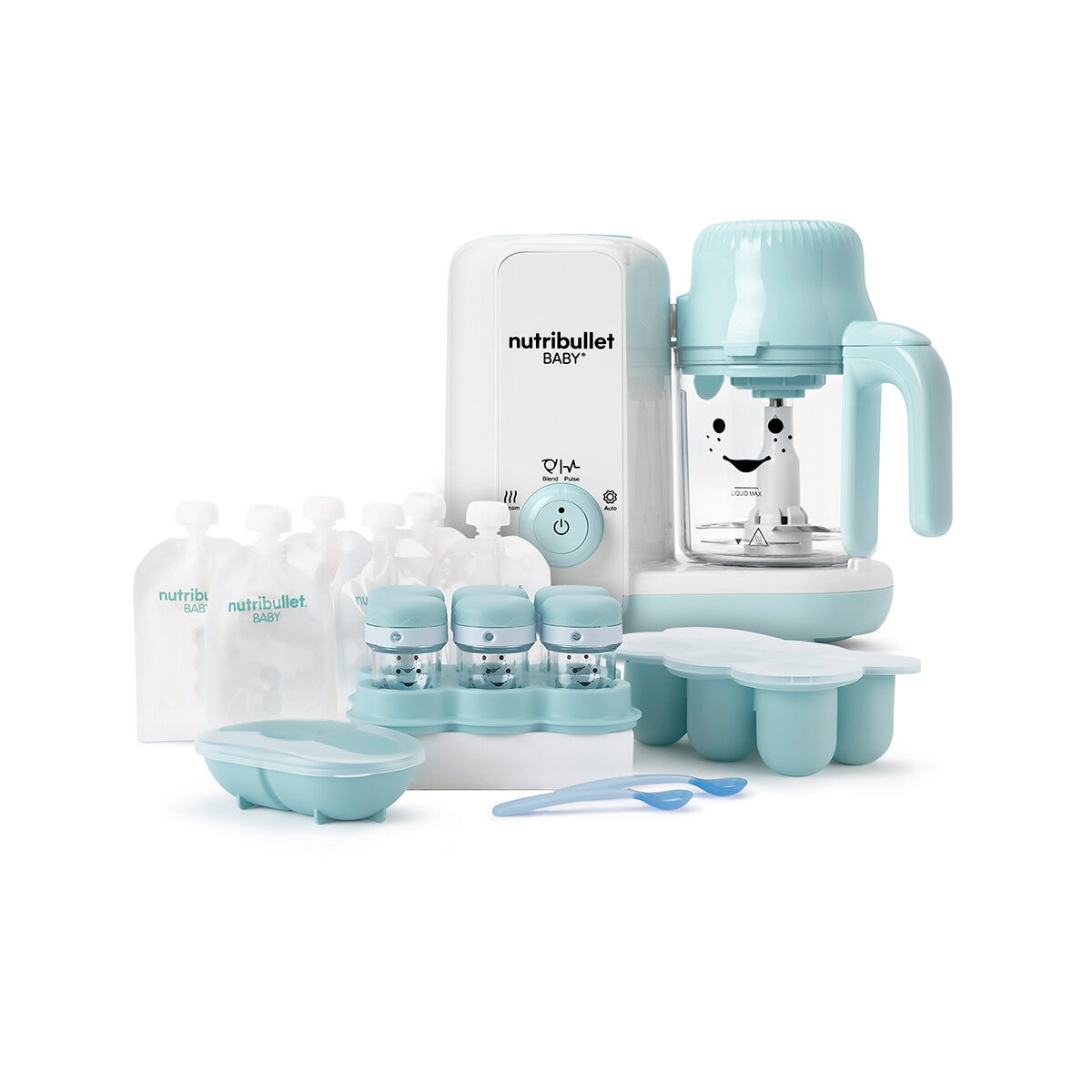 Nutribullet Baby Steam + Blend + Accesorios, Sistema de Cocina 2 en 1 Nutribullet Baby Steam + Blend + Accesorios, Sistema de Cocina 2 en 1