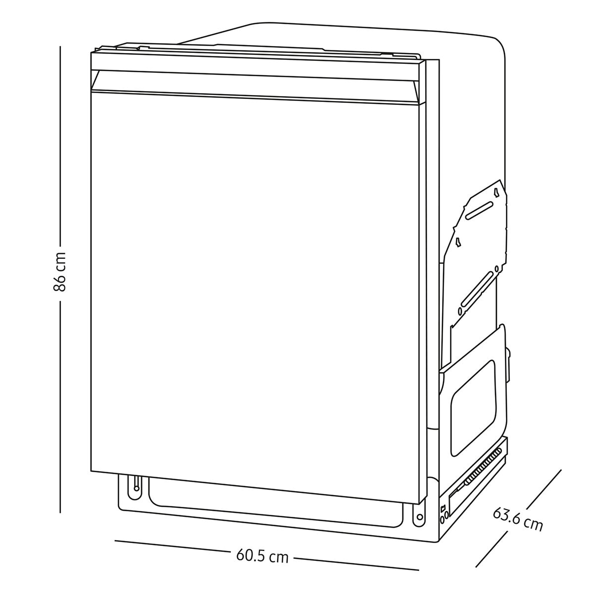 Samsung Lavavajillas 60cm 15 Servicios de Empotre Samsung Lavavajillas 60cm 15 Servicios de Empotre