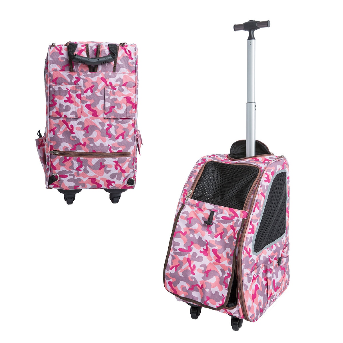 Petique Transportadora de Mascotas 5 en 1 Rosa