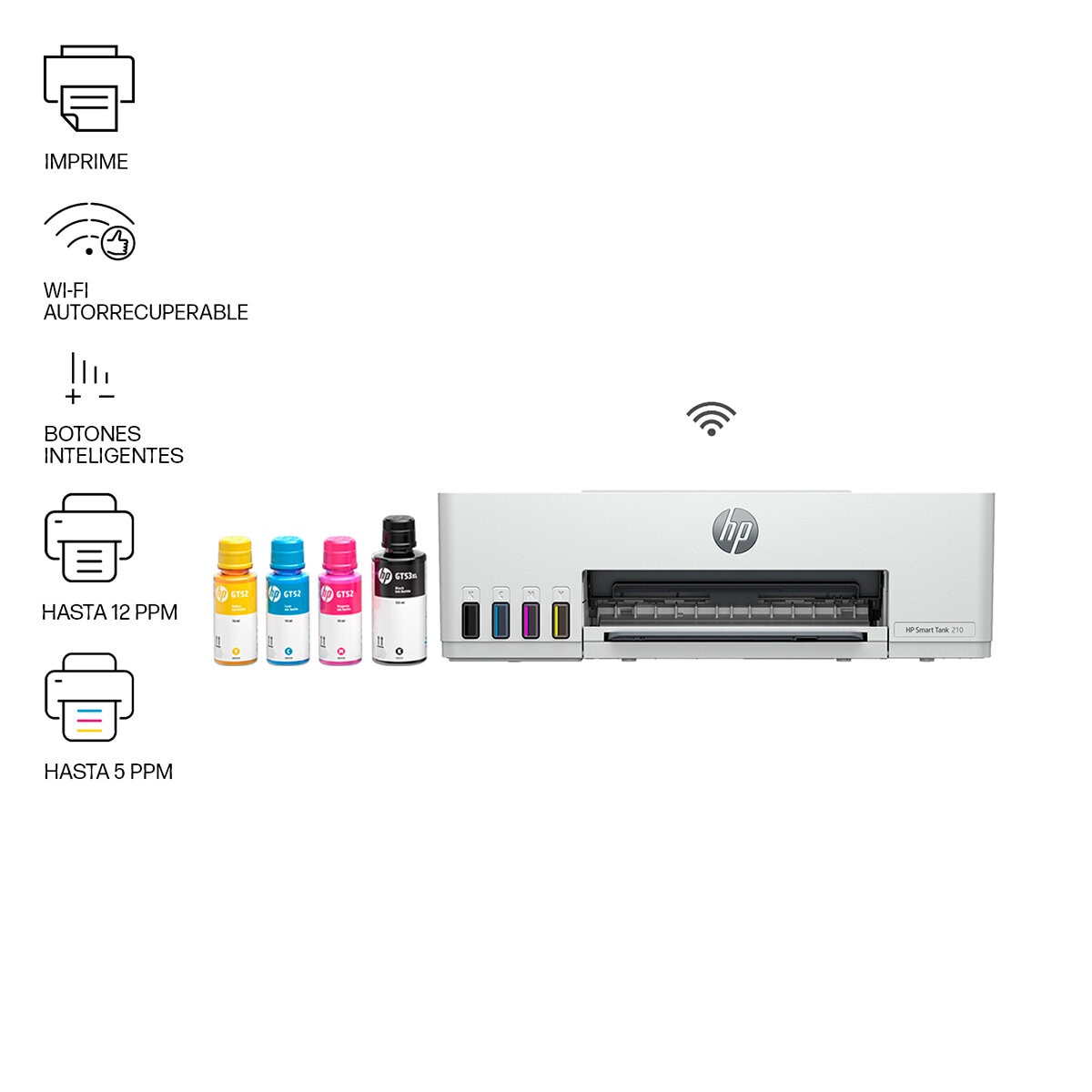 HP Impresora Smart Tank 210 HP Impresora Smart Tank 210