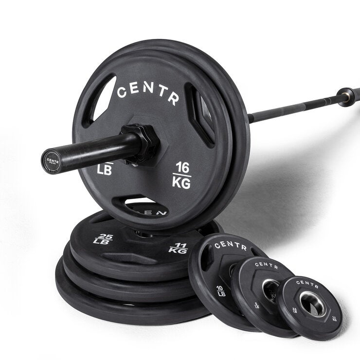 Centr Set de Barra Olímpica con Discos Centr Set de Barra Olímpica con Discos
