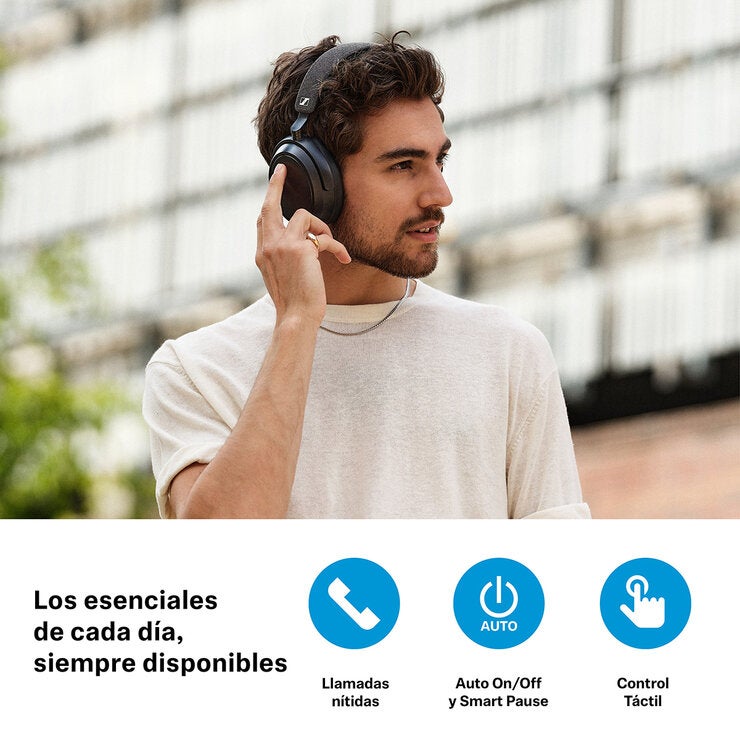 Sennheiser Momentum Wireless 4 Audífonos Bluetooth Negro Sennheiser Momentum Wireless 4 Audífonos Bluetooth Negro