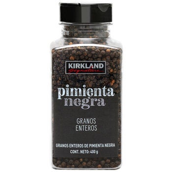 Kirkland Signature Pimienta Negra Entera 399 g Kirkland Signature Pimienta Negra Entera 399 g