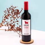 Vino Tinto Solaz Tempranillo - Cabernet Sauvignon 3/750ml