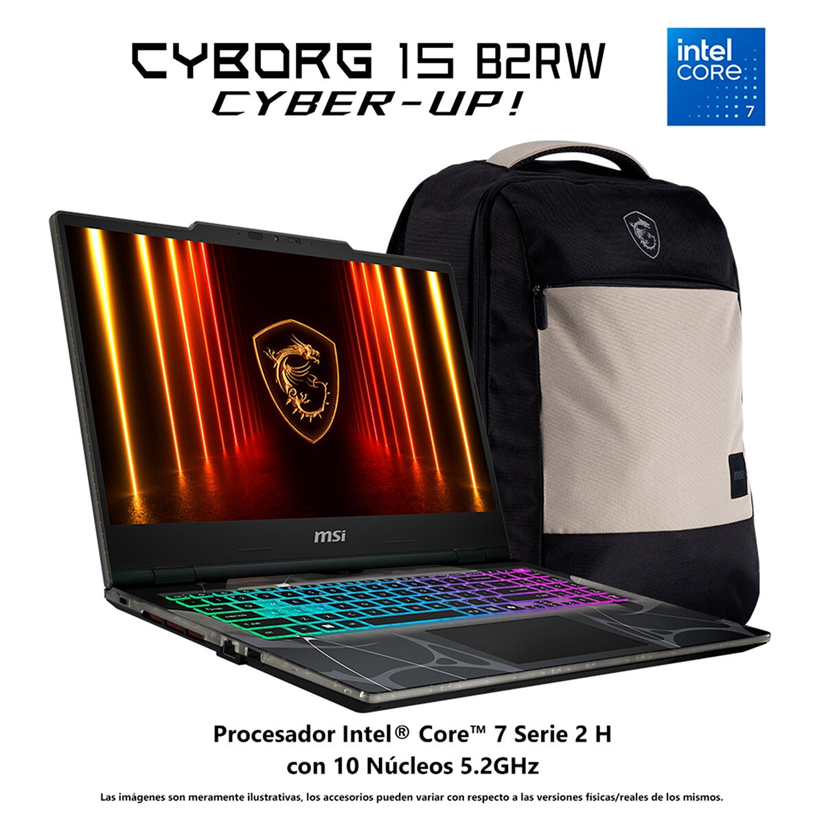 MSI Cyborg 15 Laptop Gaming 15.6" FHD Intel Core 7 16GB 512GB SSD MSI Cyborg 15 Laptop Gaming 15.6" FHD Intel Core 7 16GB 512GB SSD