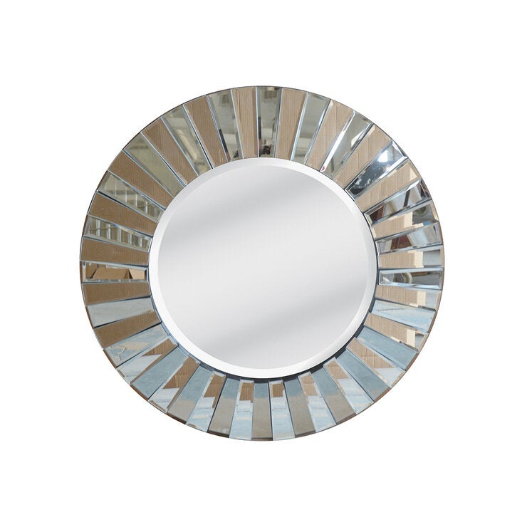 A&E, Espejo Redondo De Cristal Chester 76x76 cm A&E, Espejo Redondo De Cristal Chester 76x76 cm