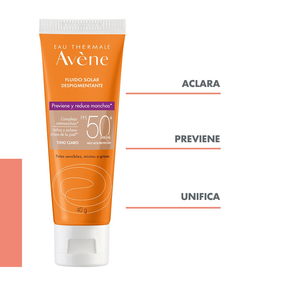 Avène Fluido Solar Despigmentante Tono Claro 40 g Avène Fluido Solar Despigmentante Tono Claro 40 g