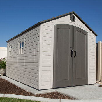 lifetime cobertizo de 2.44m x 4.57m