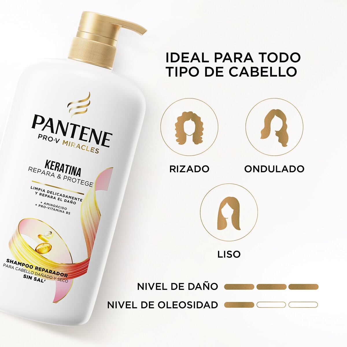 Pantene Pro-V Keratina Shampoo 950 ml