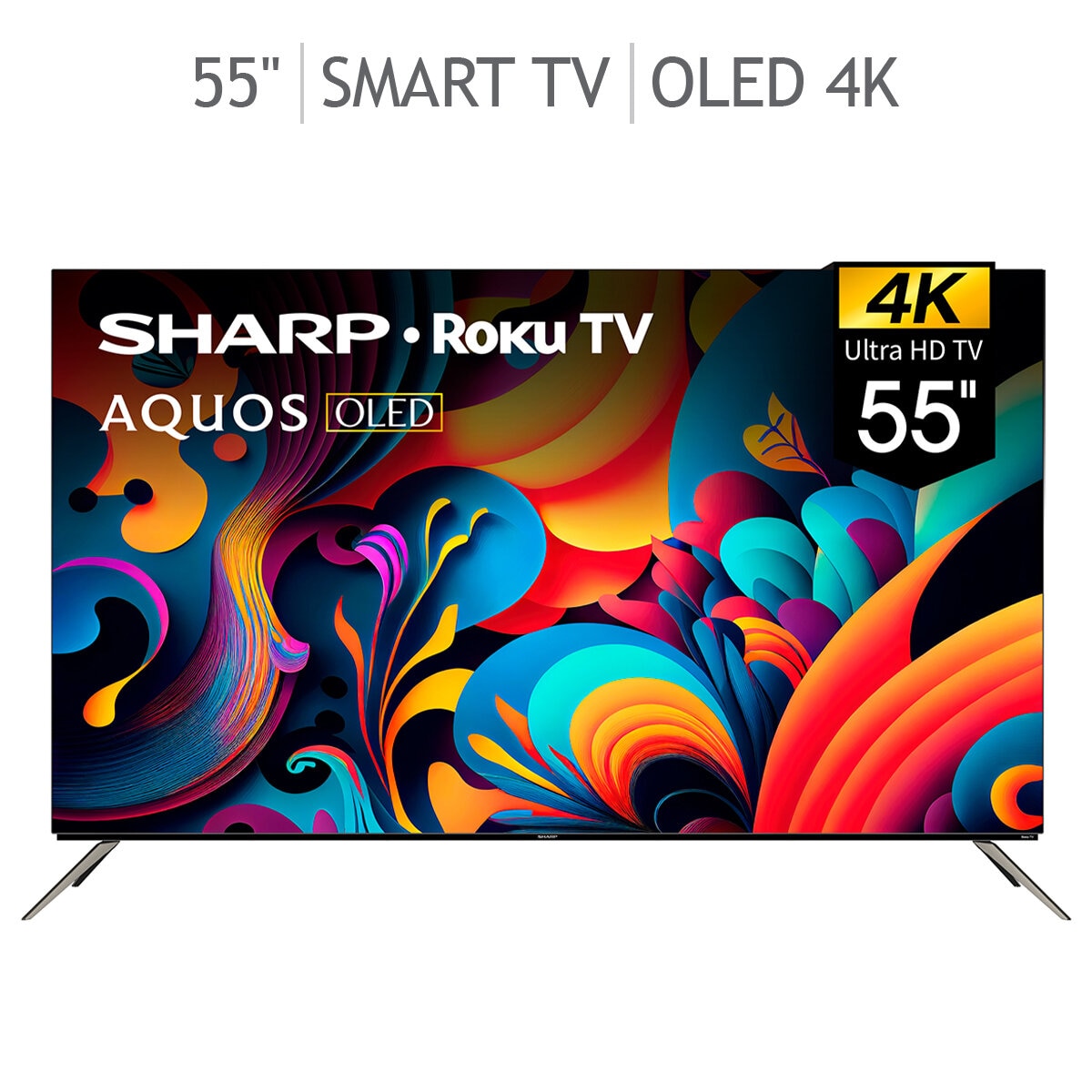 Sharp Pantalla 55" OLED 4K UHD Smart TV