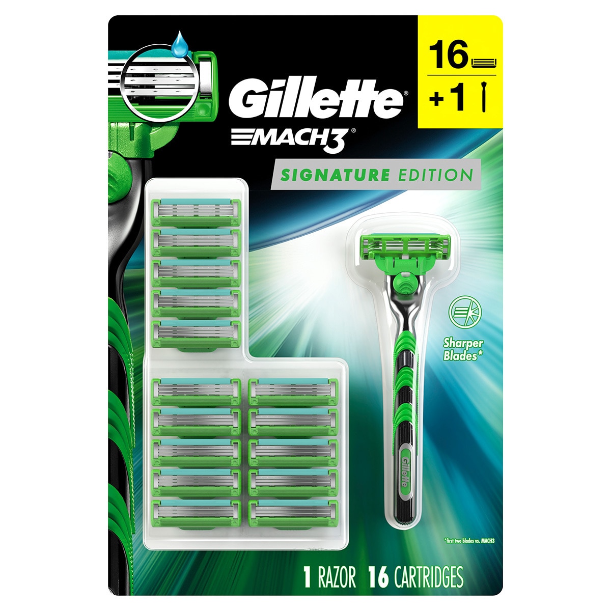 Gillette Mach Rastrillo Con Cartuchos Para Afeitar Costco M Xico