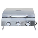NXR, Parrilla de Acero Inoxidable Portátil de Gas Propano de 3 Quemadores NXR, Parrilla de Acero Inoxidable Portátil de Gas Propano de 3 Quemadores