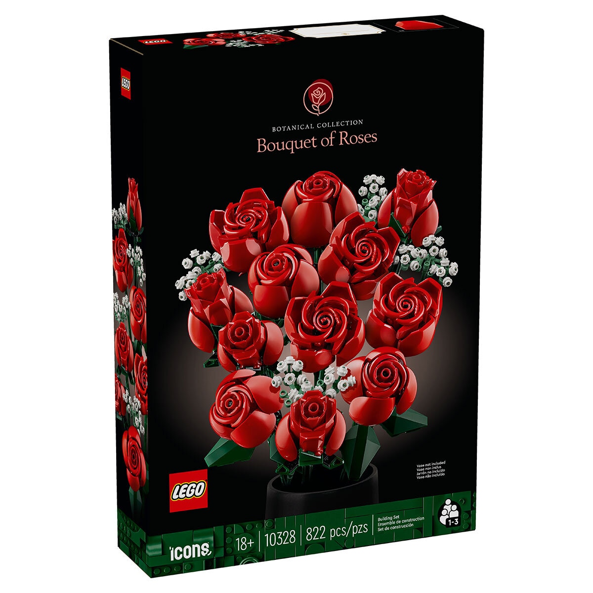 LEGO Ramo de 12 Rosas Rojas