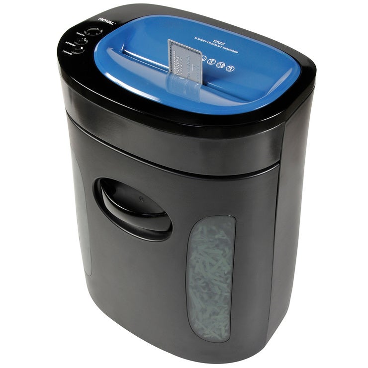 Royal Trituradora de Papel Hasta 12 Hojas Simultáneamente Corte Cruzado Royal Trituradora de Papel Hasta 12 Hojas Simultáneamente Corte Cruzado