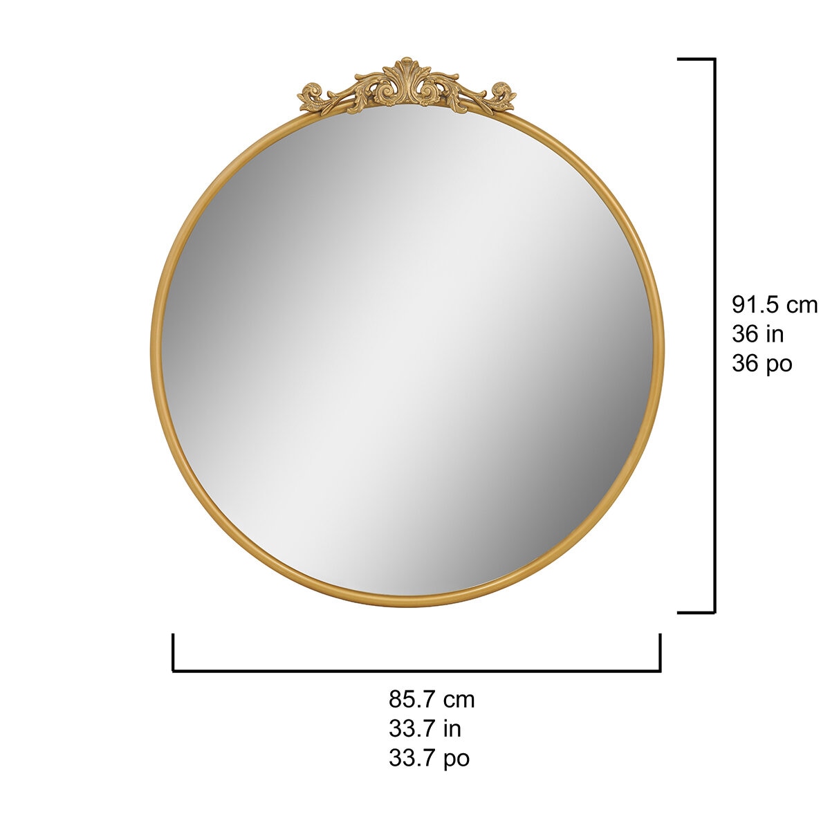 Life In Style. Espejo de Pared Redondo Life In Style. Espejo de Pared Redondo