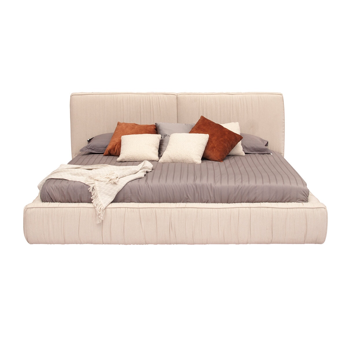 Skanor Muebles, Fontana, Cama King Tapizada Skanor Muebles, Fontana, Cama King Tapizada