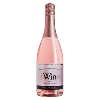 vino espumoso win 0% alcohol rosado 750 ml