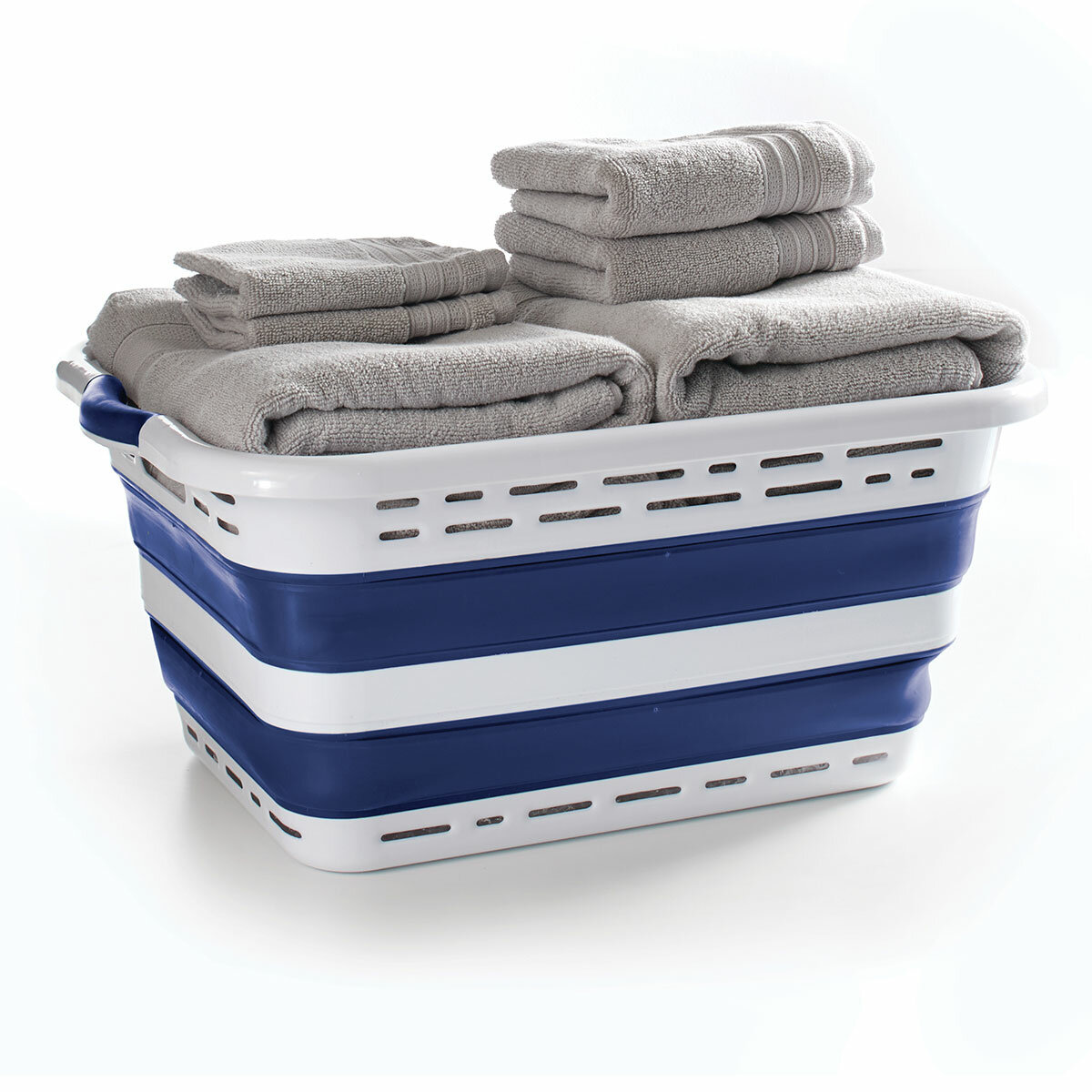 Vanderbilt Home Products Cesta de Lavandería Compacta Vanderbilt Home Products Cesta de Lavandería Compacta