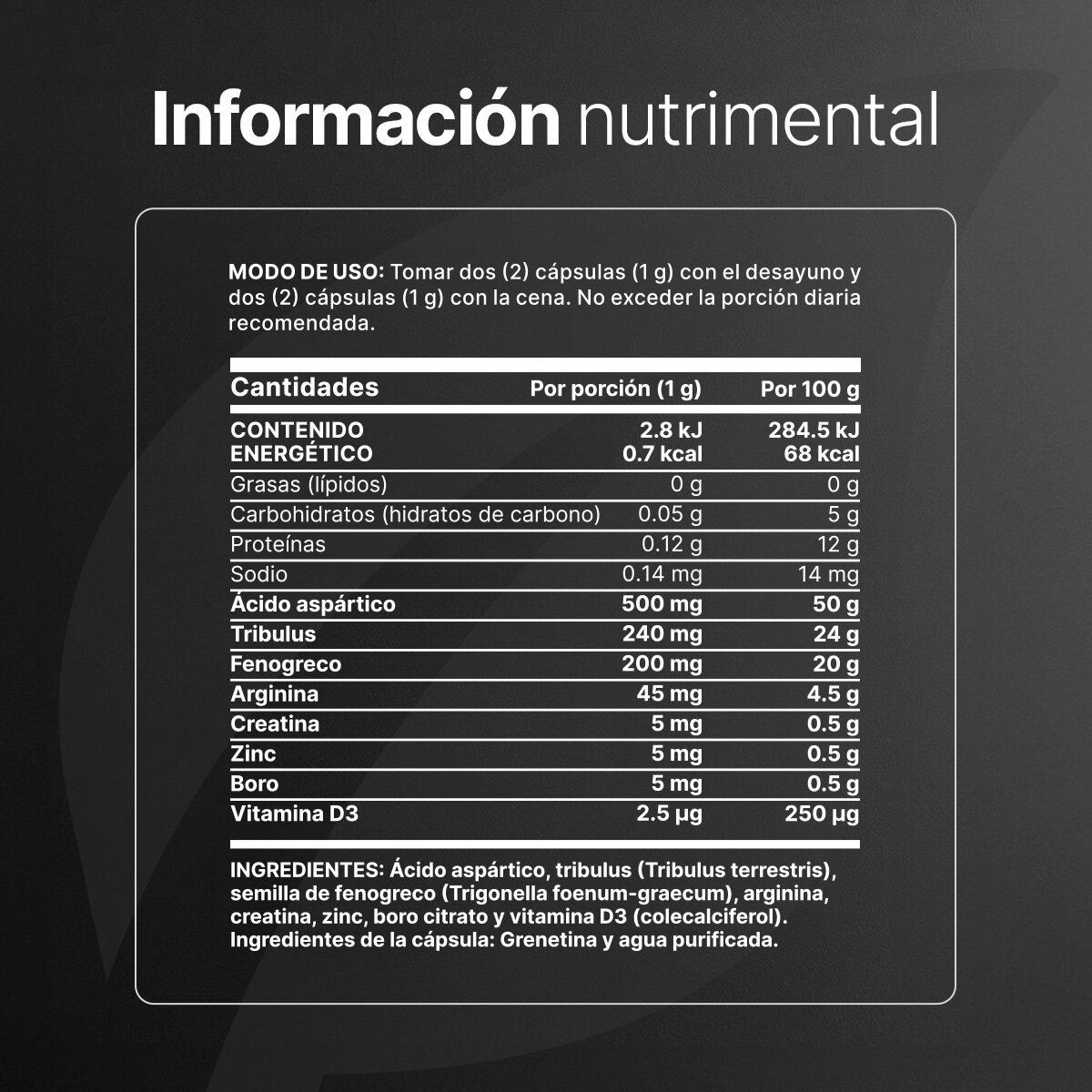 B Life Mens T Platinum Frasco con 240 Cápsulas B Life Mens T Platinum Frasco con 240 Cápsulas