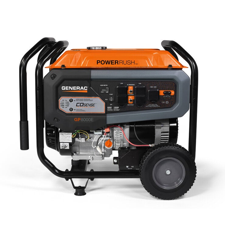 Generac, Generador Portátil Premium GP8000E Generac, Generador Portátil Premium GP8000E