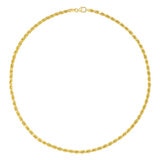 Cadena para Dama, 45.72cm, Oro Amarillo de 14k