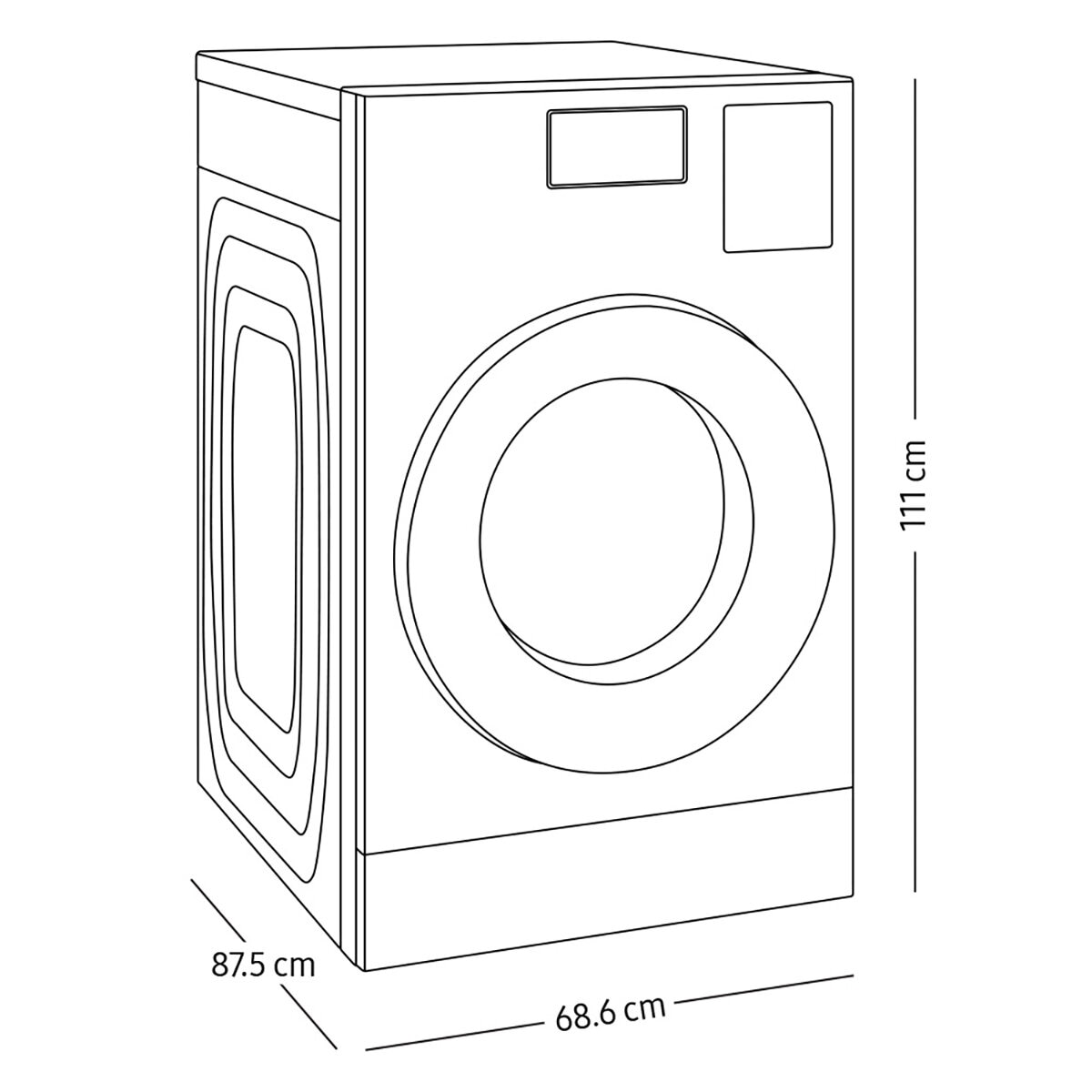 Samsung Lavasecadora 26KG/15KG Bespoke AI