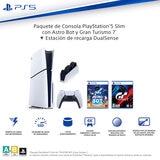 PlayStation 5: Consola Slim Estándar de 1TB + 2 Videojuegos + Estación de Carga PlayStation 5: Consola Slim Estándar de 1TB + 2 Videojuegos + Estación de Carga