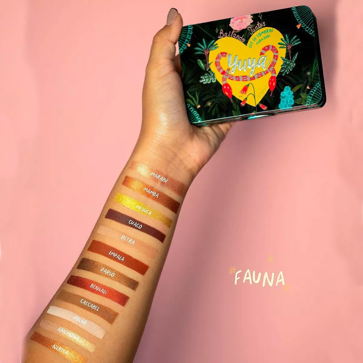 Yuya Set de Sombras y primer Fauna