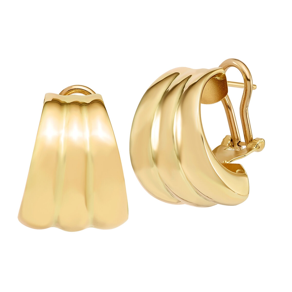 Aretes, Oro Amarillo de 14K