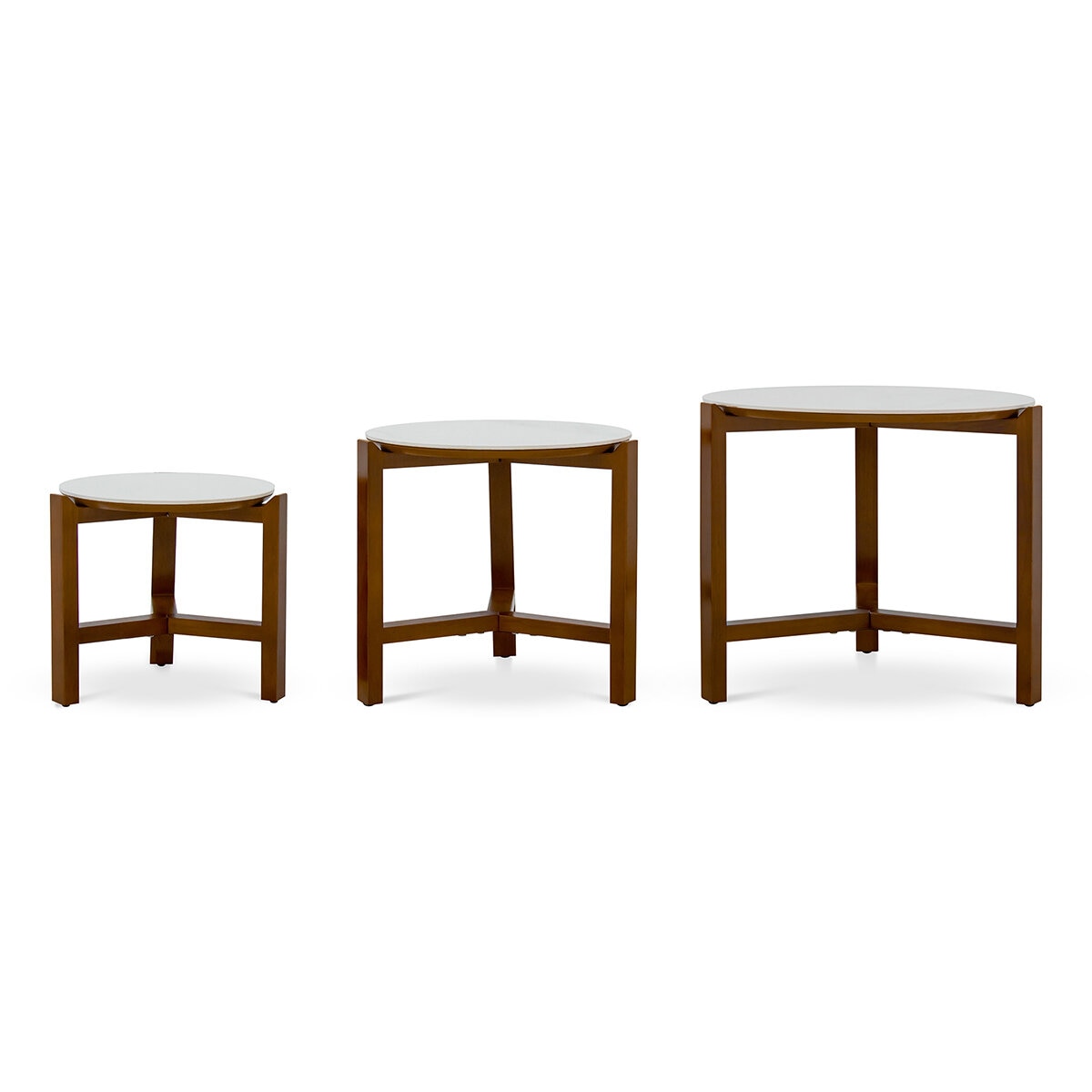 Tamarindo, Nido, Set de 3 Mesas Tamarindo, Nido, Set de 3 Mesas