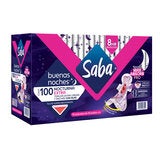 Saba Buenas Noches Extra Toallas Femeninas 100 Pzas Saba Buenas Noches Extra Toallas Femeninas 100 Pzas