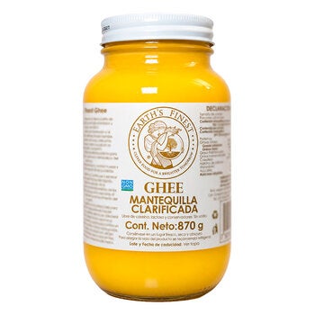 Earth's Finest Ghee Mantequilla Clarificada 870 g Earth's Finest Ghee Mantequilla Clarificada 870 g