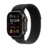 Apple Watch Ultra 2 (GPS + Cellular) Caja de titanio negro 49mm con Correa Loop Trail Negro M/L