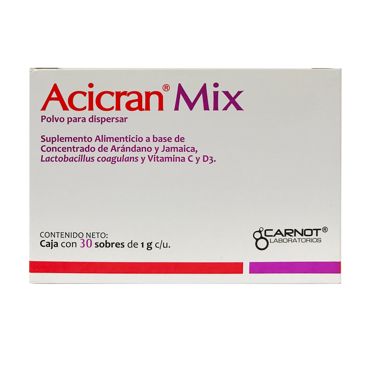 Acicran Mix 30 Sobres de 1 gr c/u 