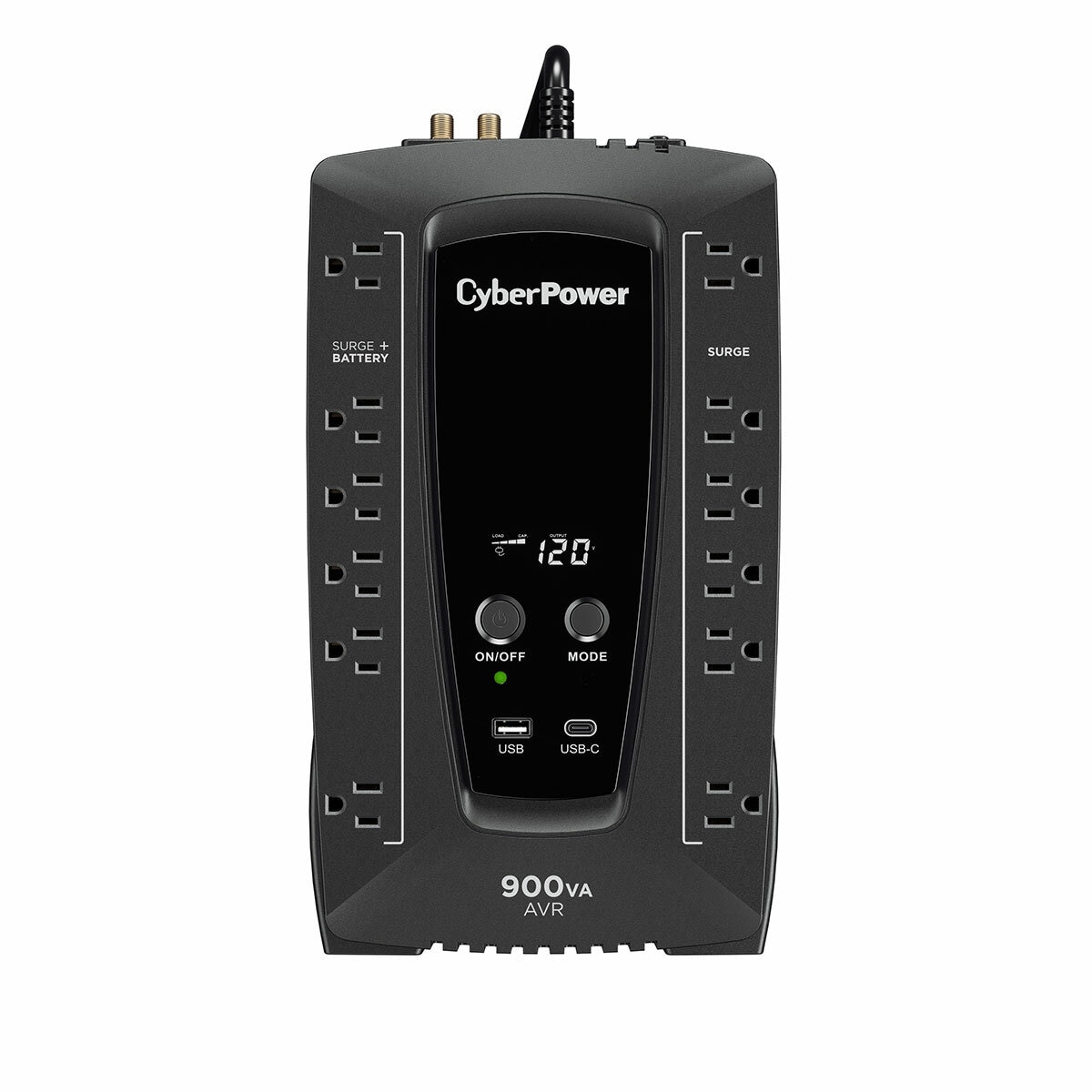 CyberPower UPS Regulador de Voltaje CM900AVRLCD CyberPower UPS Regulador de Voltaje CM900AVRLCD