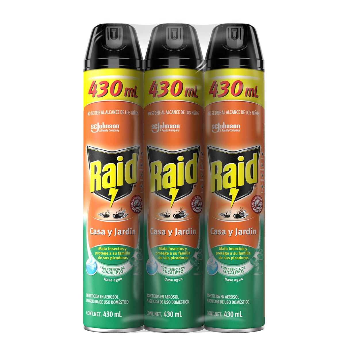 Raid, Casa y Jardín de Eucalipto 3 pzas Raid, Casa y Jardín de Eucalipto 3 pzas