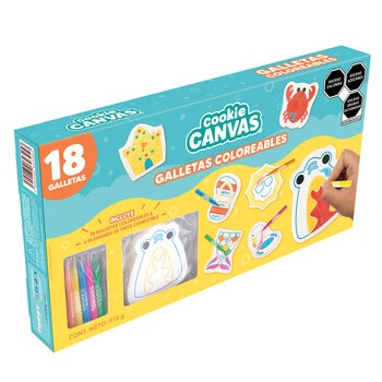 Cookie Canvas Galletas Coloreables 918 g