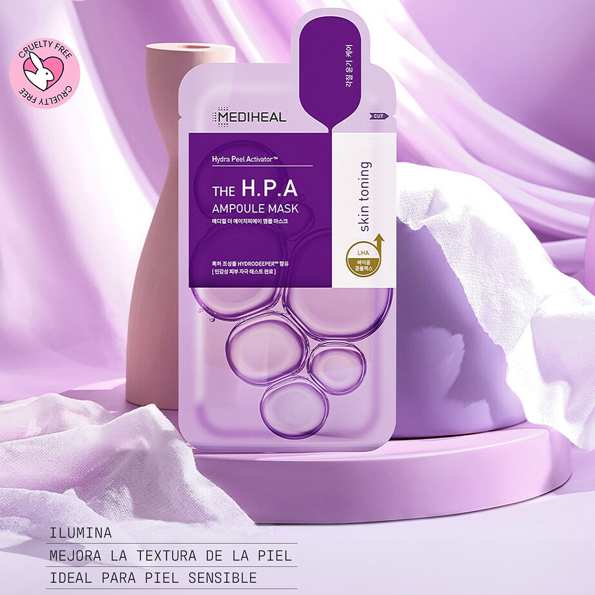 Mediheal The H.P.A Mascarillas Faciales 20 pzas