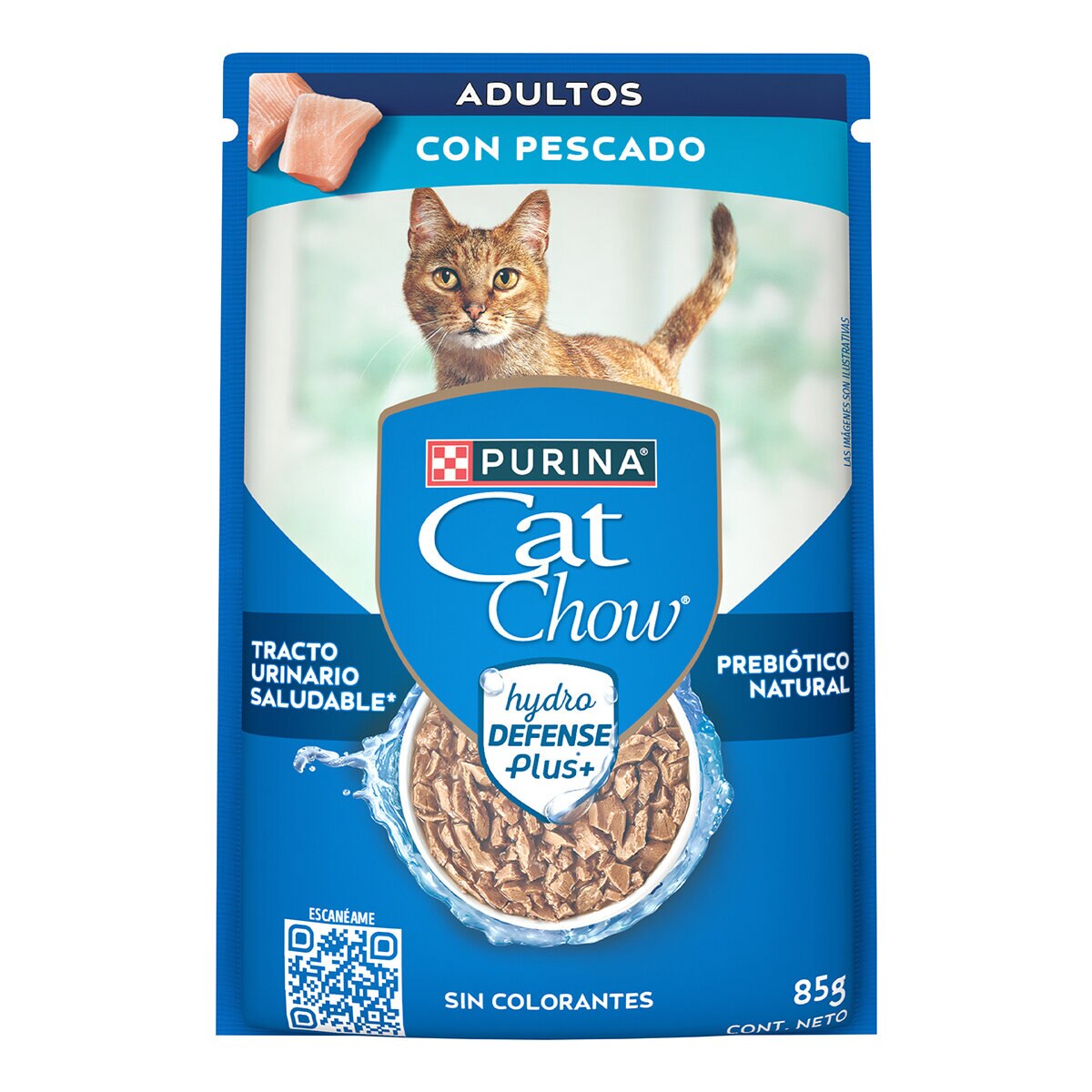 Cat Chow Alimento Húmedo para Gatos Sabor Pescado 24 pzas 85 g Cat Chow Alimento Húmedo para Gatos Sabor Pescado 24 pzas 85 g