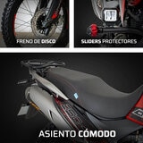 Vento Motocicleta Crossmax 250cc Rojo