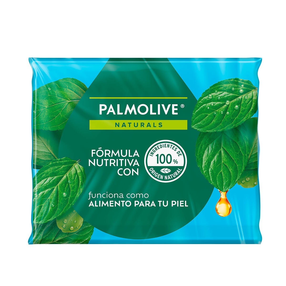 Palmolive Naturals Jabón en Barra de Menta y Eucalipto 14 pz de 180 gr