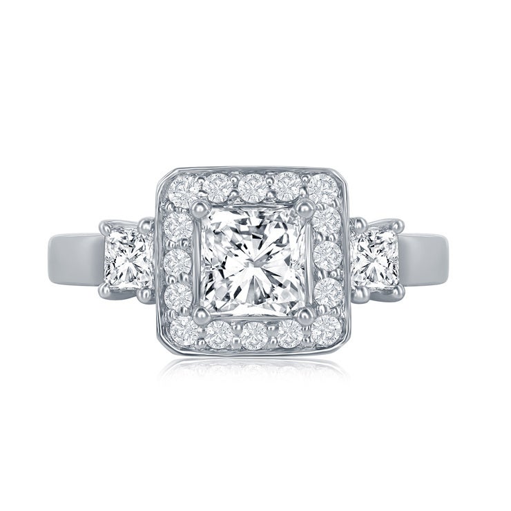Anillo, 1.51ctw Diamantes, Platino Anillo, 1.51ctw Diamantes, Platino
